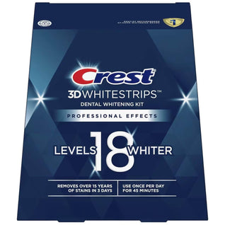 Crest Professional White 3D Teeth Whitening Strips - Retail Box