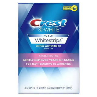 Crest 3D Gentle Routine Teeth Whitening Strips - Retail Box